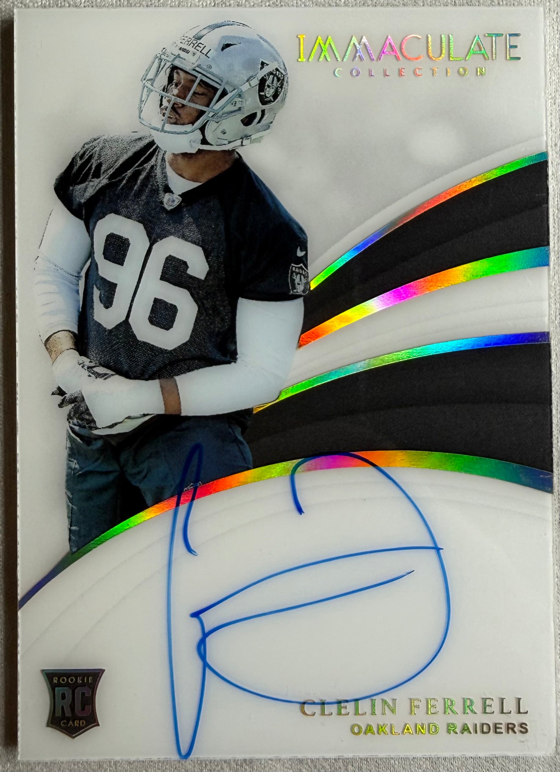 Clelin Ferrell 2019 Immaculate Collection Rookie Auto #RA-6