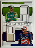 Dale & Jarrett Earnhardt 2025 National Treasures Racing Dual Relic /75 #TD-JJ