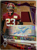 2025 Panini Phoenix Rookie Phenoms Patch Auto Bronze Pandora /199 - Trey Amos #RPJ-TAS
