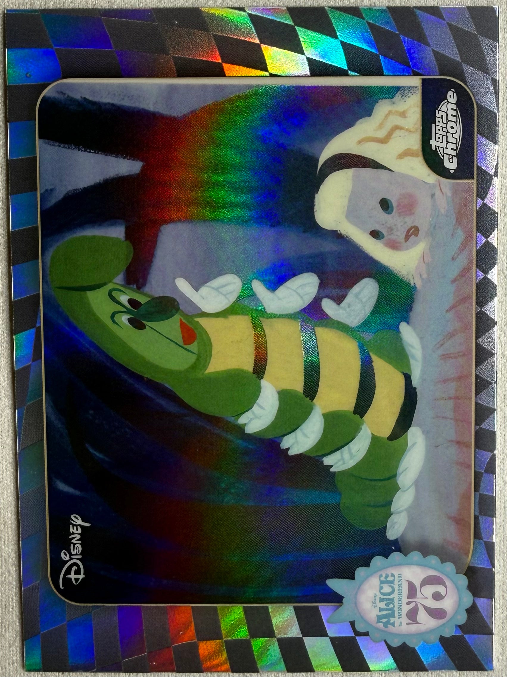 2026 Topps Chrome Disney Alice In Wonderland 75th Anniversary Original Art #AW-8