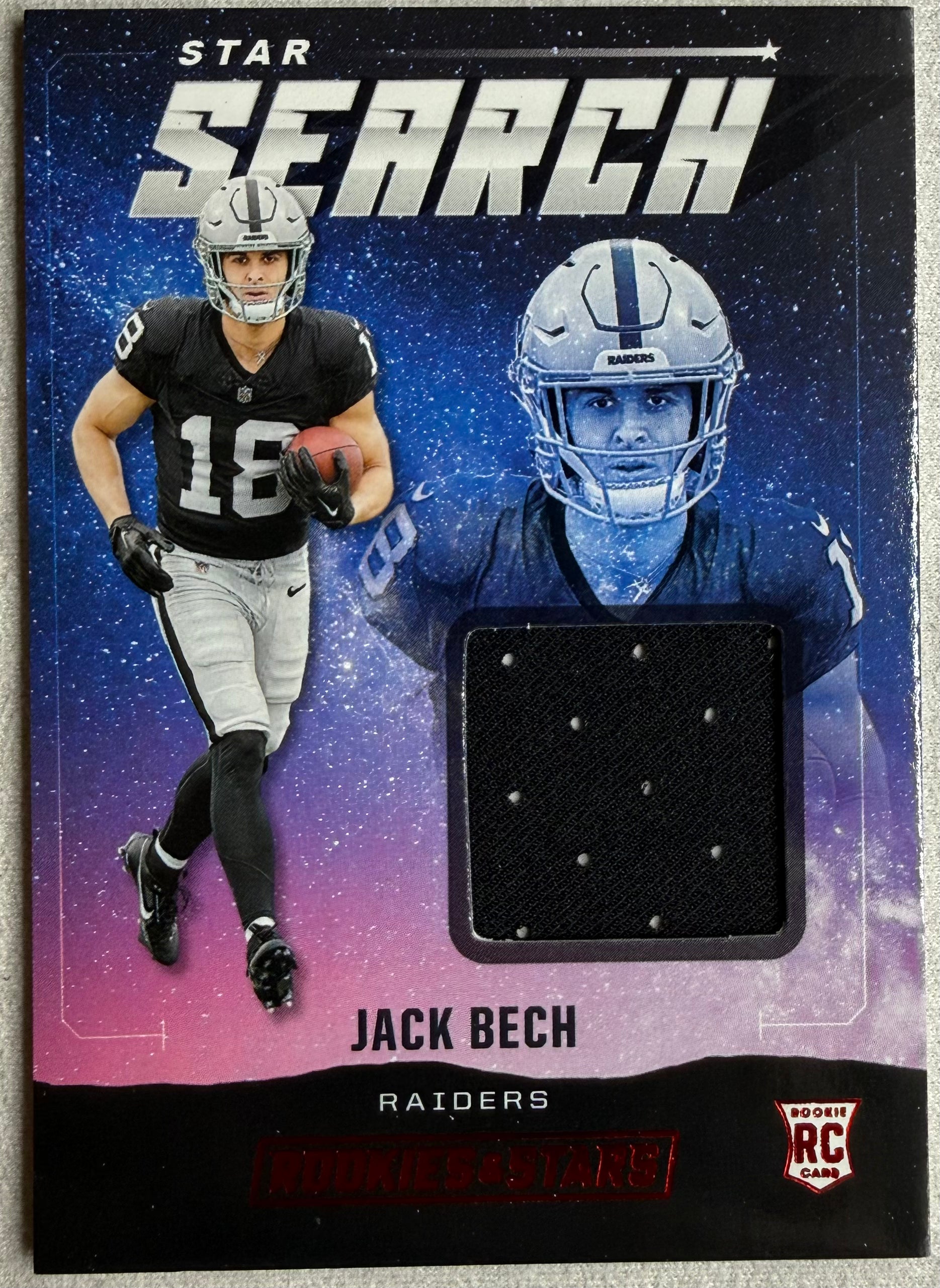 Jack Bech 2025 Rookies and Stars Search Patch #SS-JBH