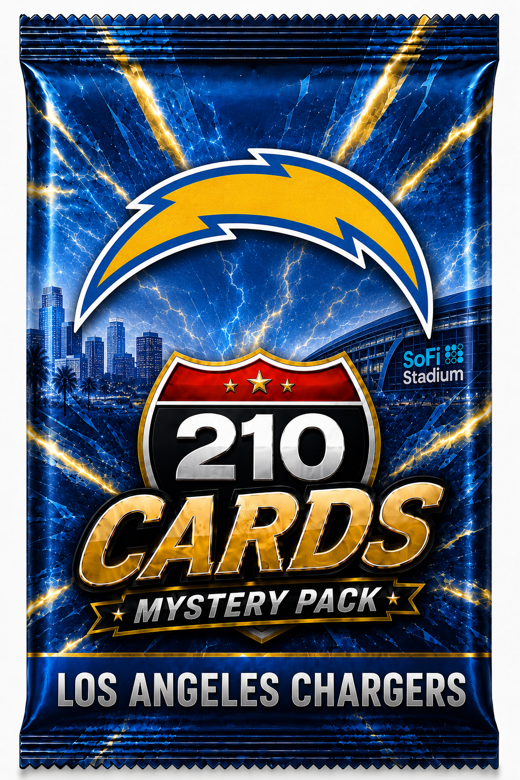 Los Angeles Chargers Mystery Franchise Box