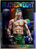 Diego Lopes 2026 Topps Chrome UFC 1986 Refractor #86-15