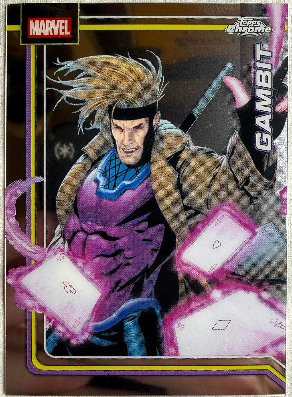 Gambit 2026 Topps Chrome Marvel #039