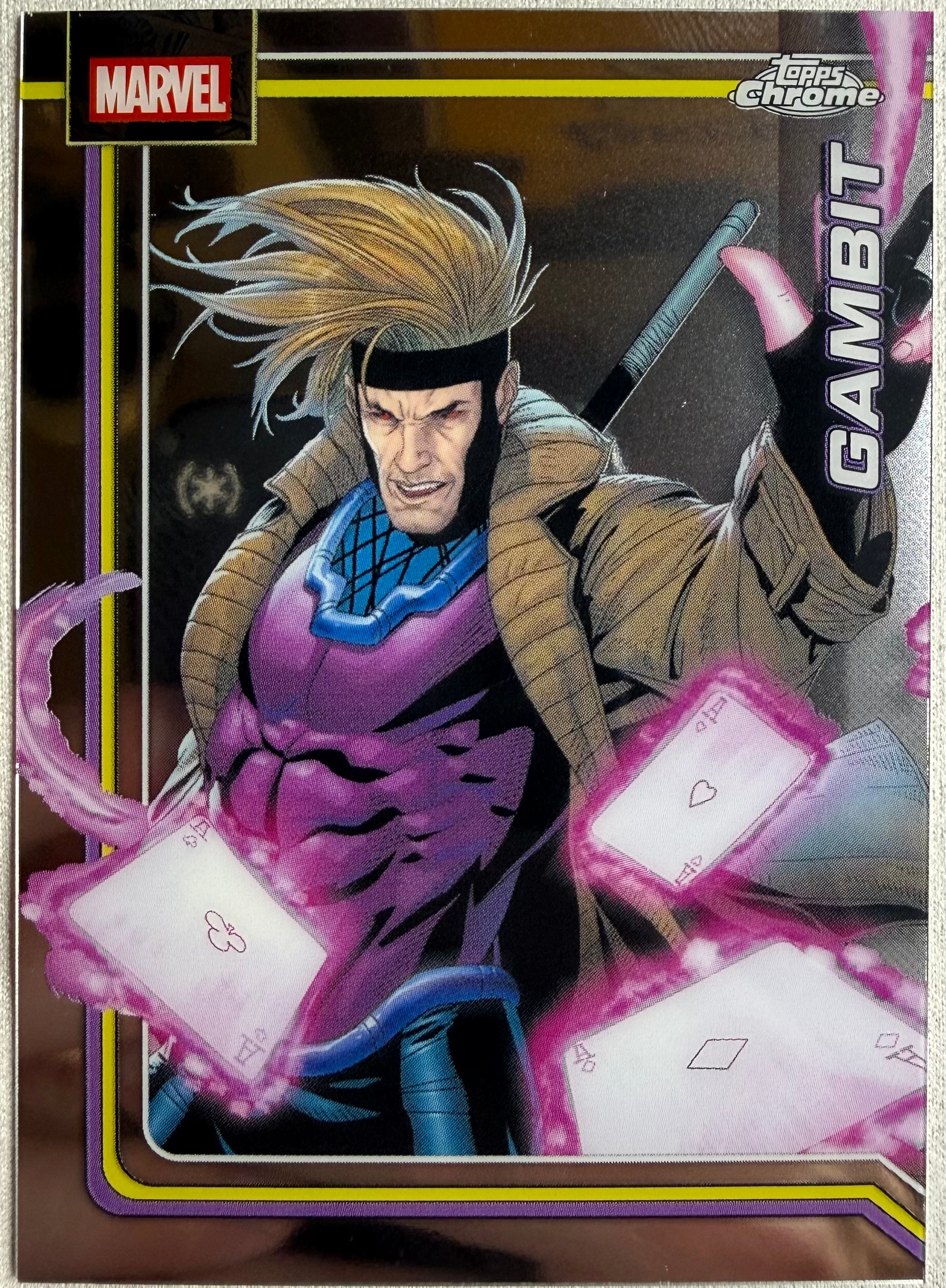 Gambit 2026 Topps Chrome Marvel #039
