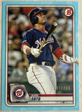 Juan Soto 2020 Bowman Aqua /499 #10