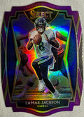 2020 Panini Select Die Cut Lamar Jackson #102
