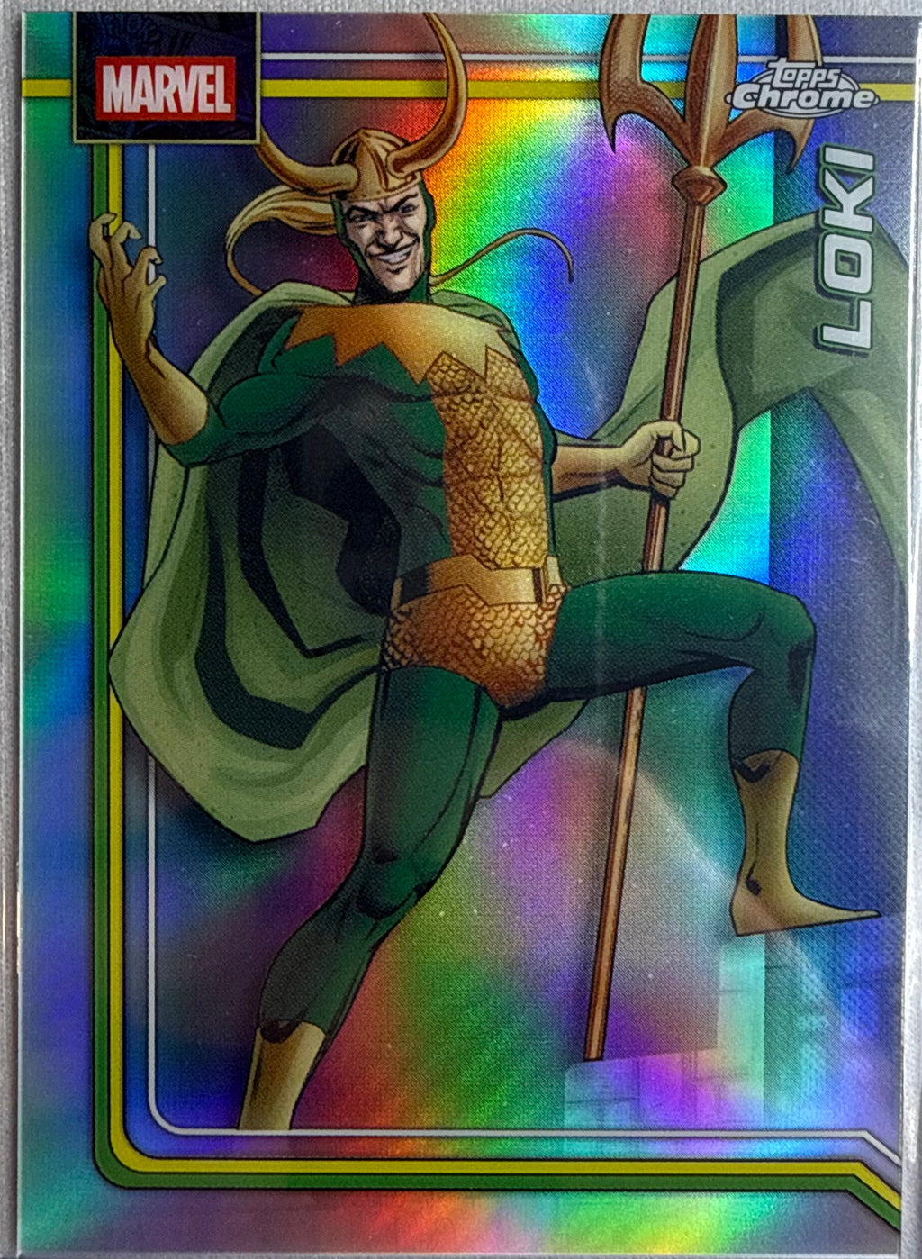 Loki 2026 Topps Chrome Marvel Refractor #131