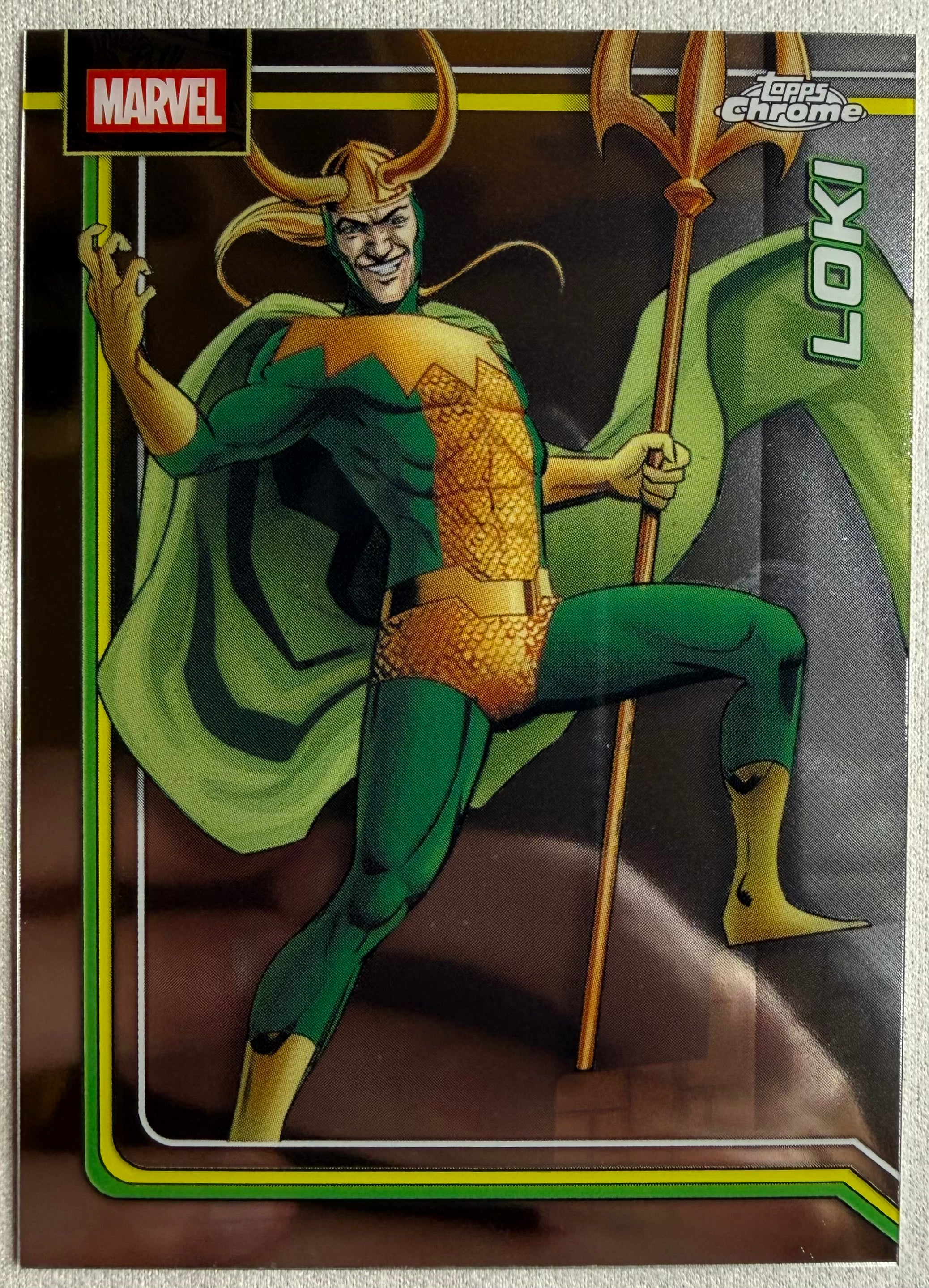 Loki 2026 Topps Chrome Marvel #131