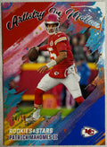 Patrick Mahomes 2025 Rookies and Stars Artistry in Motion Blue /15 #9