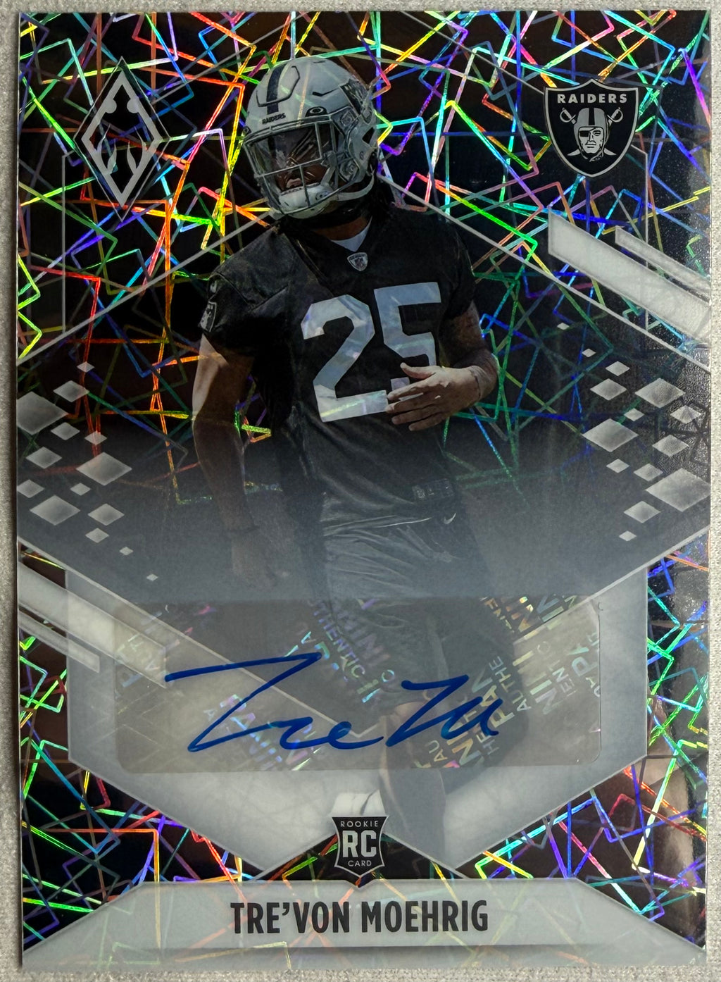 Tre'Von Moehrig 2021 Phoenix Rookie Auto /99 #163