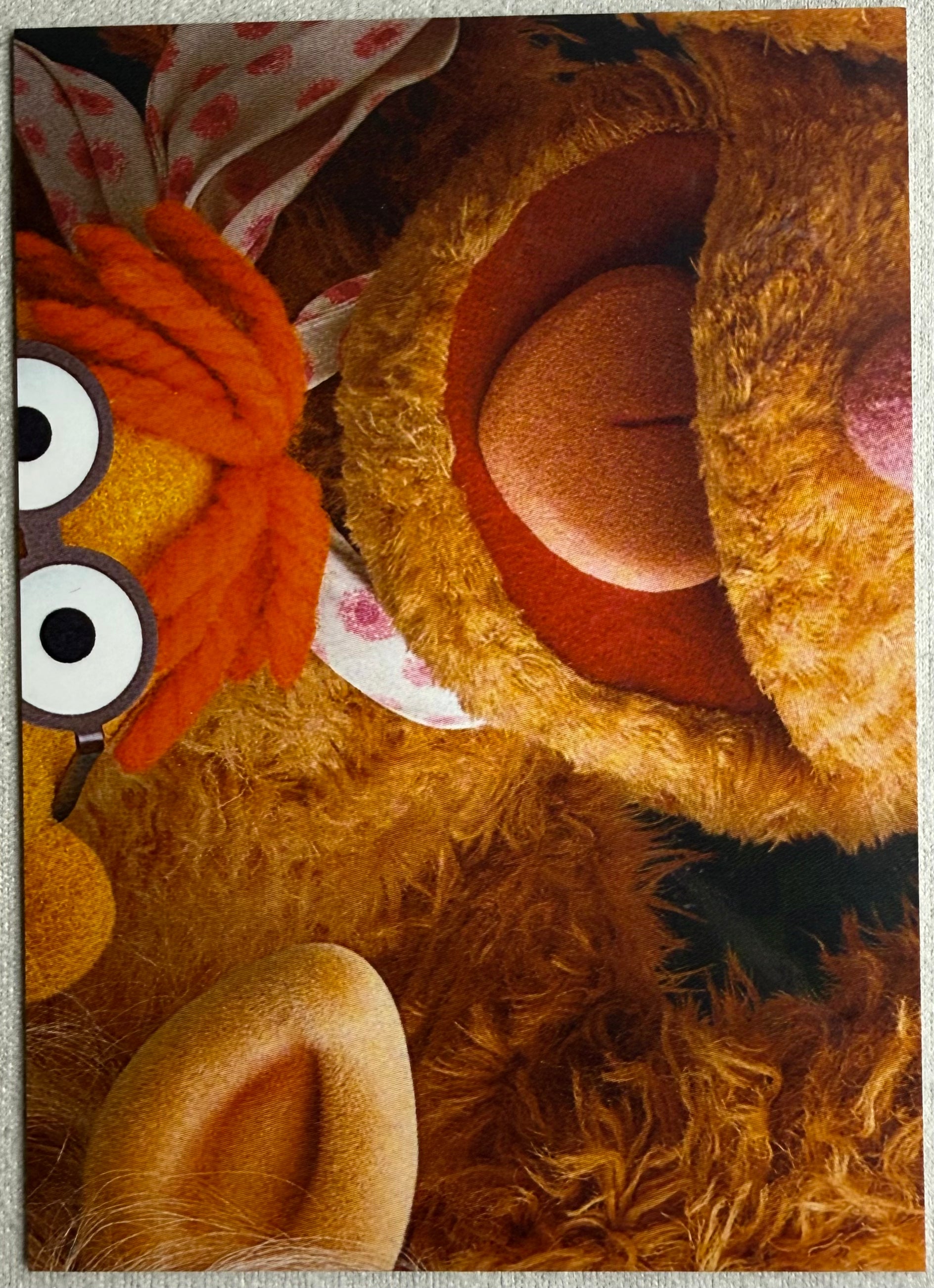 Topps Disney Neon Muppets 3 Card Lot