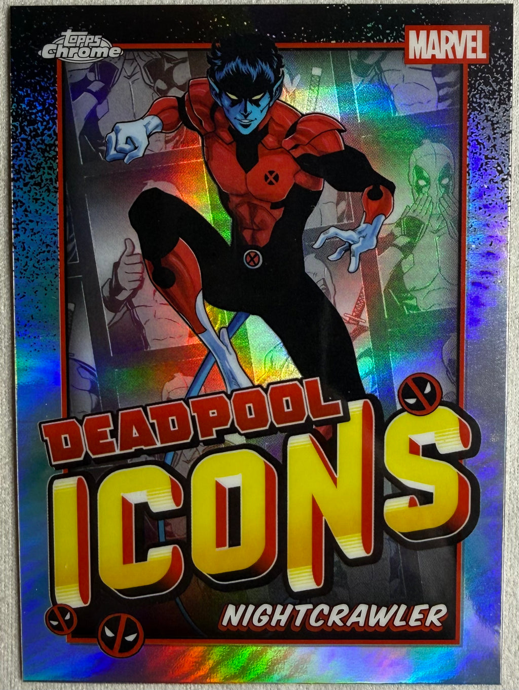 Nightcrawler 2025 Topps Chrome Deadpool Icons #DI-6