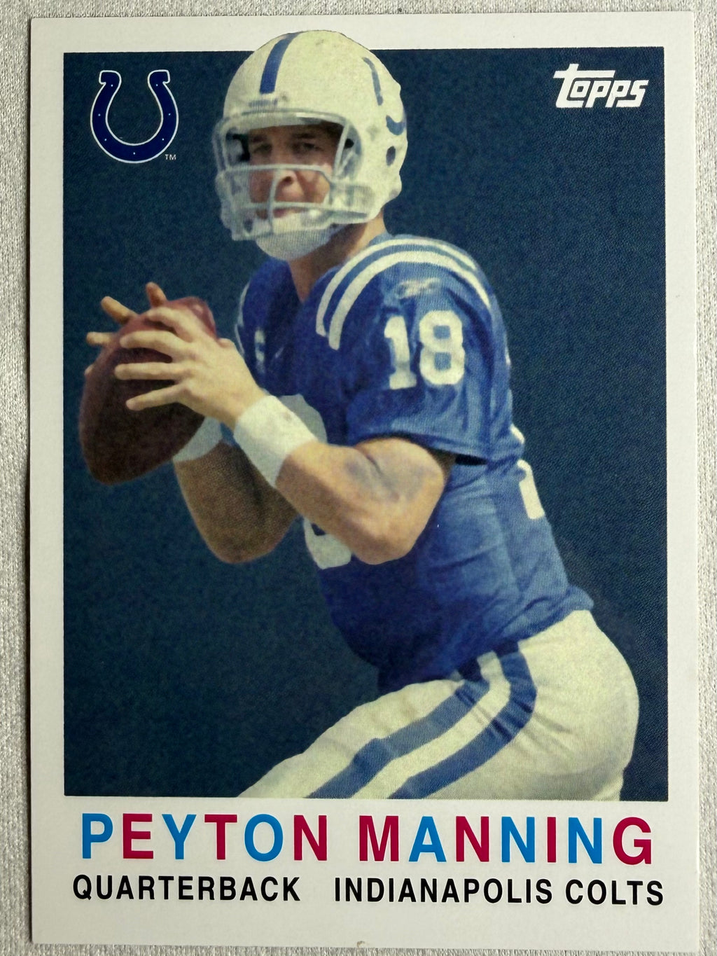 2008 Topps Peyton Manning 26 of 40