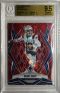 2025 Drake Maye Phoenix Red Winter /399 #111 BGS 9.5