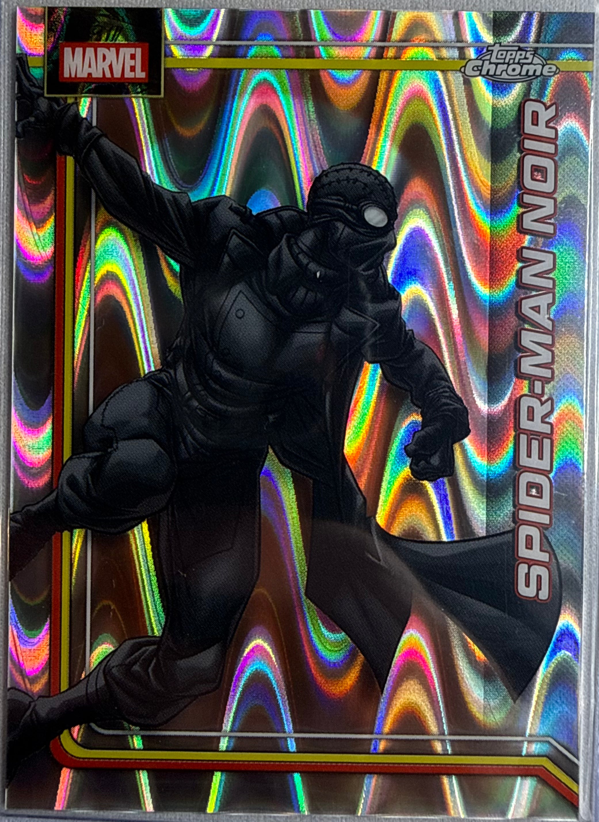 Spider-Man Noir 2026 Topps Chrome Ray Wave #165