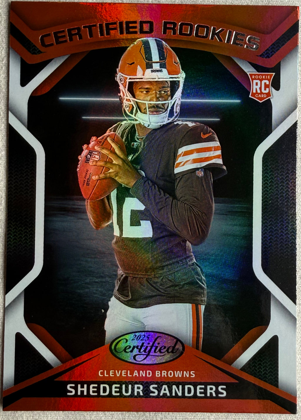 2025 Panini Certified Mirror Rookie Shedeur Sanders #CRK-SSS