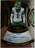 2025 Panini Select Signatures Auto Ahmad "Sauce" Gardner #SP-AGR