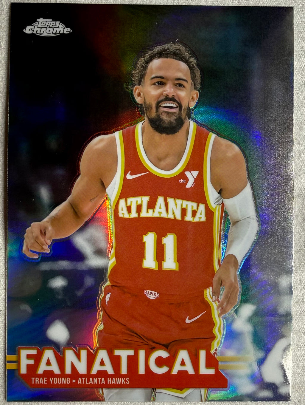 2025 Topps Chrome Fanatical Trae Young #FAN-10