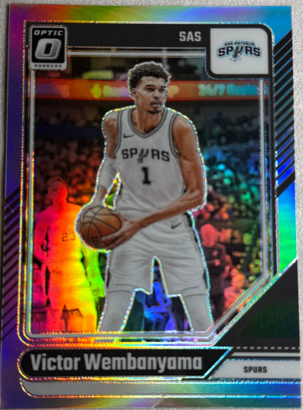 2024-25 Panini Donruss Optic Holo Victor Wembanyama #45