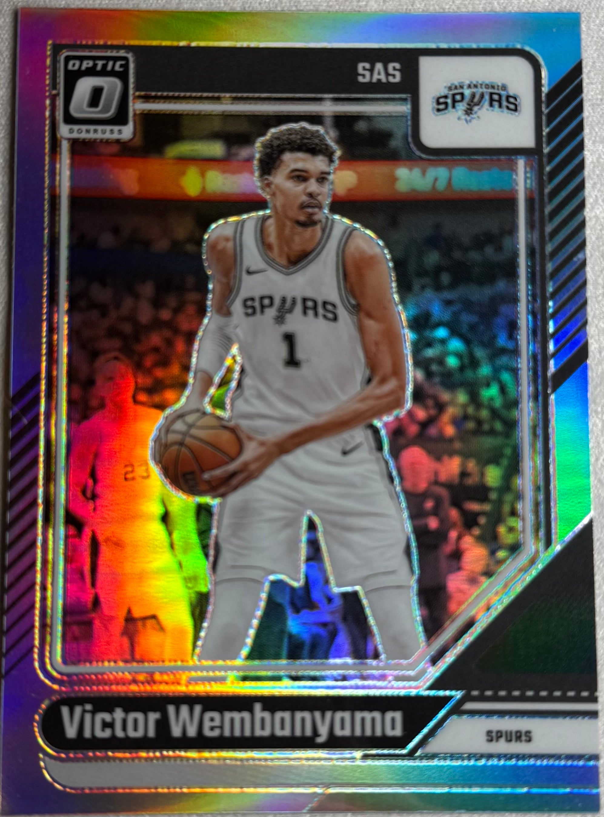 2024-25 Panini Donruss Optic Holo Victor Wembanyama #45